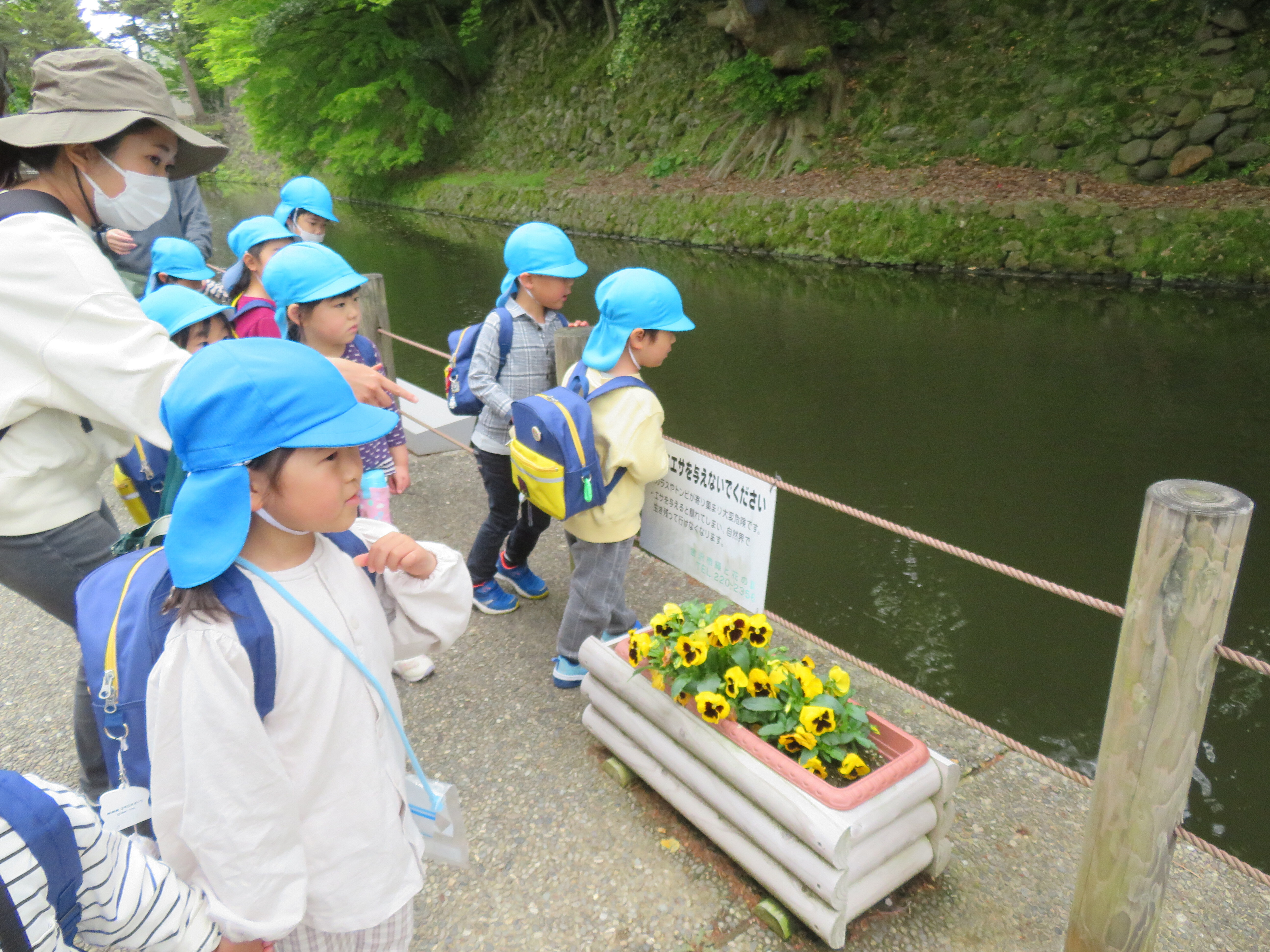 金沢城公園に遊びに行ったよ